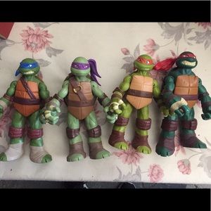Ninja turtle action figures
